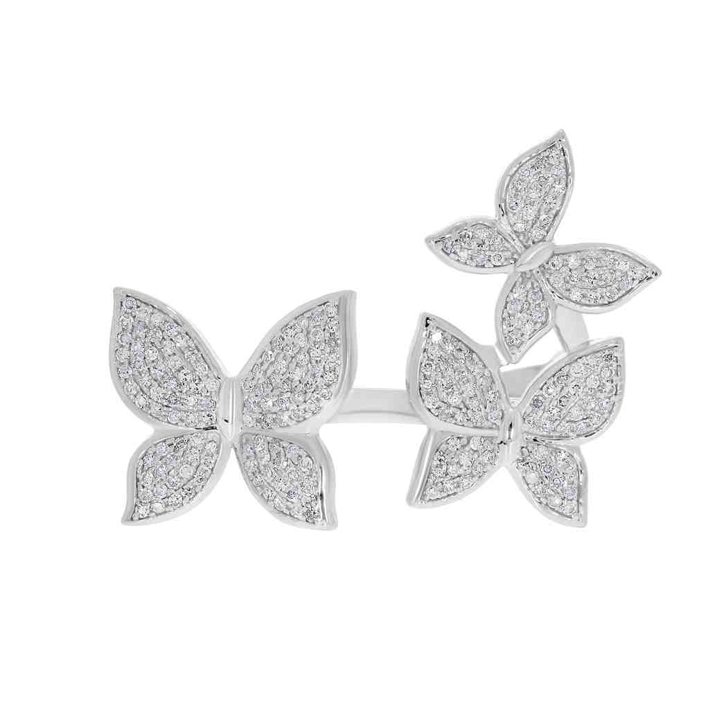 Butterfly Diamond Ring LR11430A